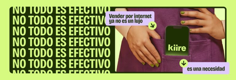 Hoy vender por internet es una necesidad. Con Kiire, recibe pagos digitales y haz crecer tu negocio con facilidad.